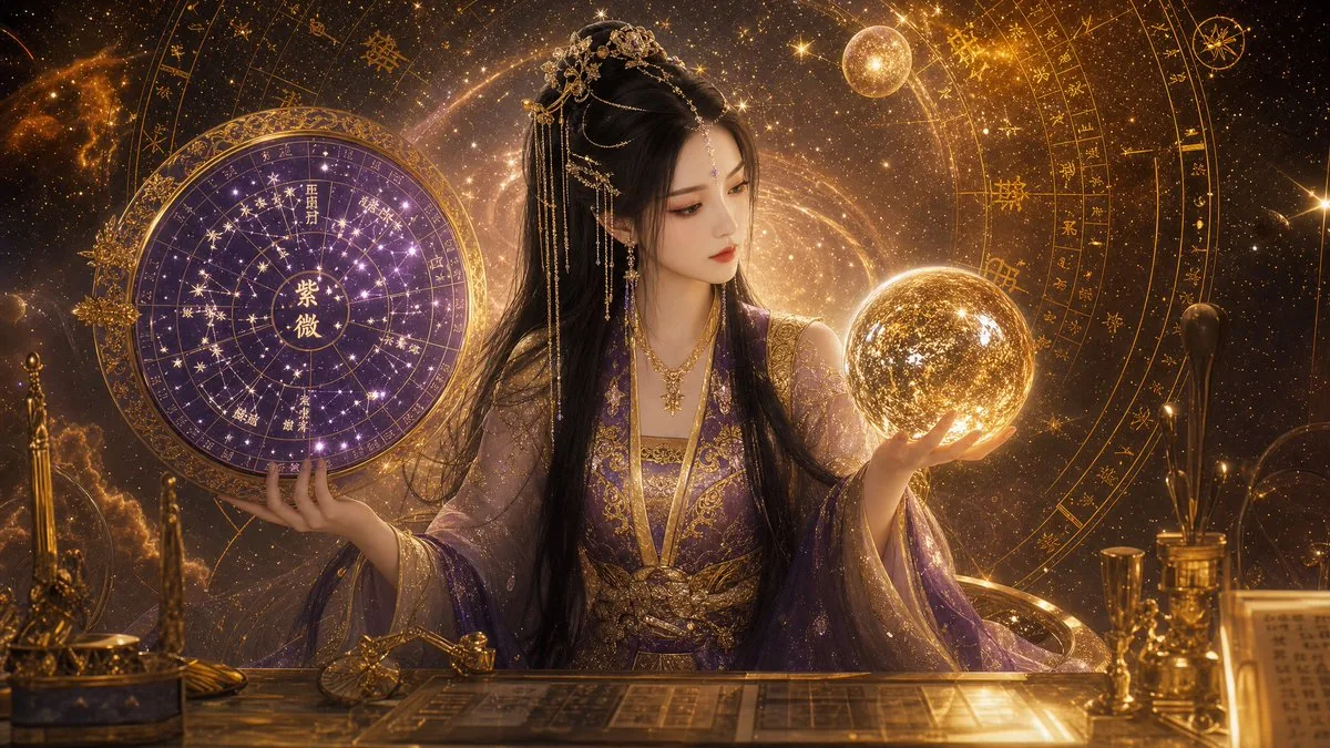Luxury Golden Star Fortune Teller reference