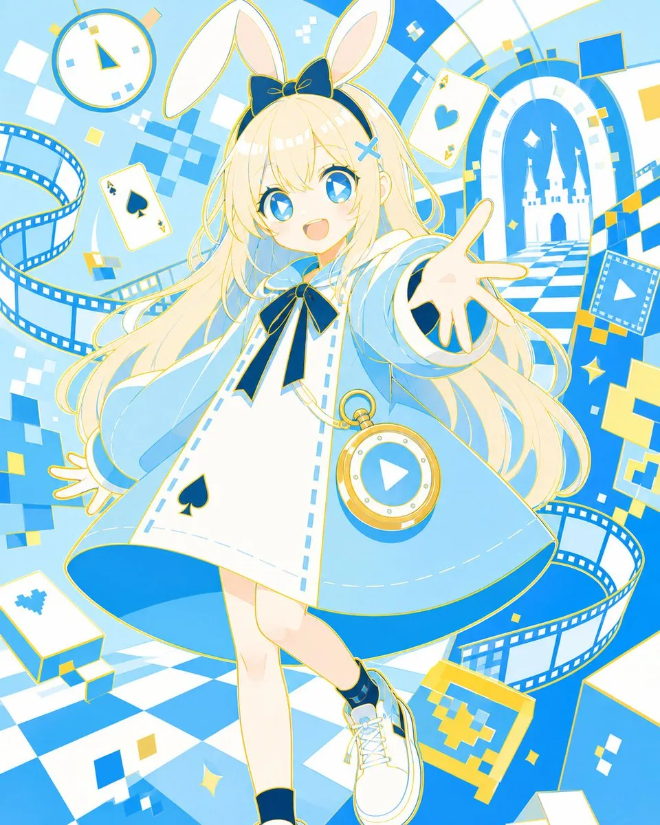 Neo Alice Video Wonderland Anime Poster reference