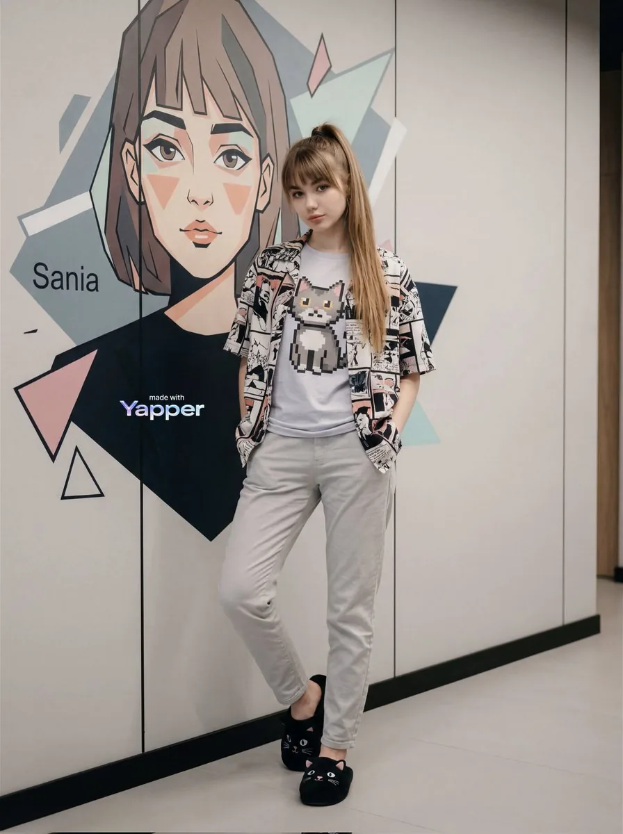 Stylish Young Woman Portrait Prompt - Nano Banana Pro AI Prompt for Social Media Post reference