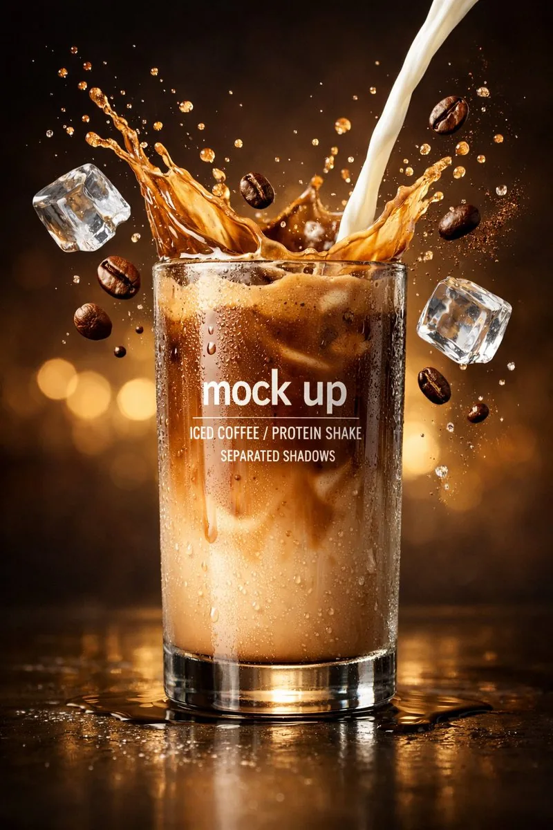 Hyper-Realistic Commercial Beverage Photography - Nano Banana Pro AI Prompt for Product Marketing reference