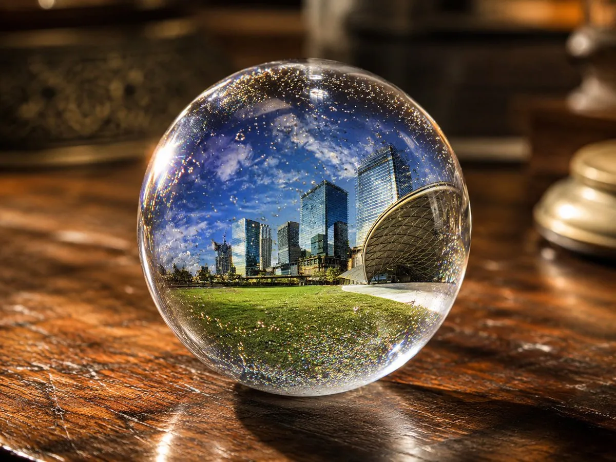 UV Resin Cityscape Orb reference