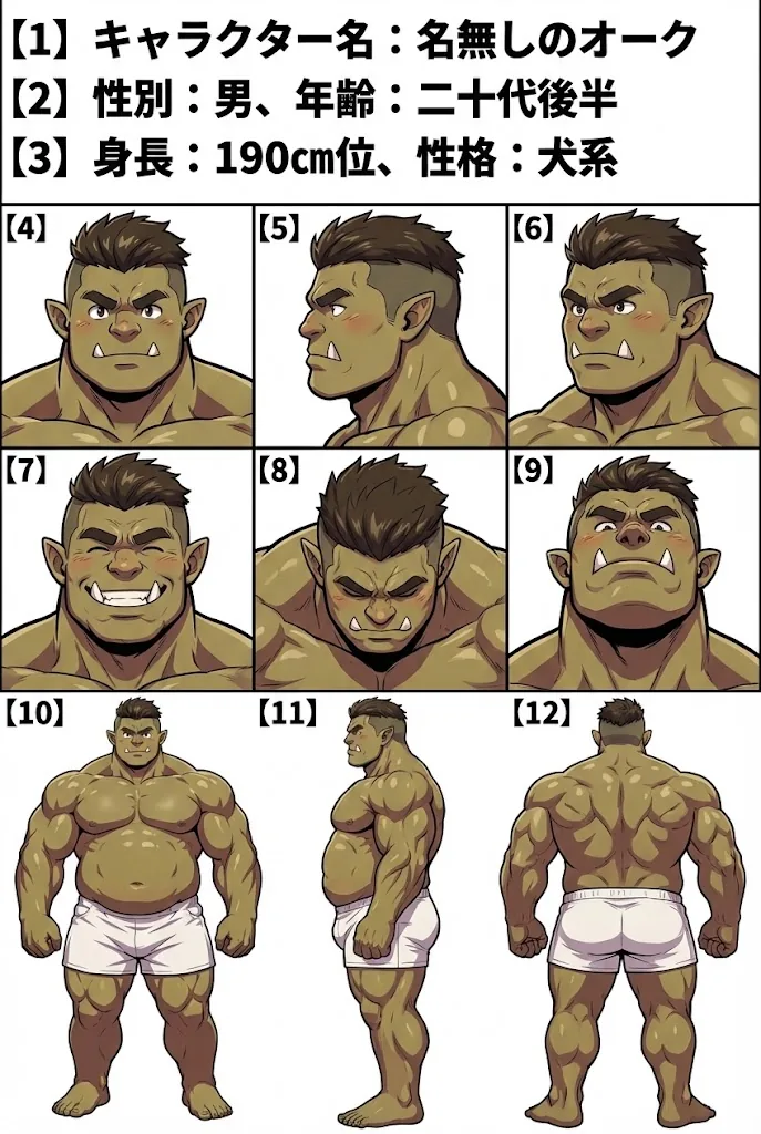 Character Sheet Prompt for Nano Banana reference