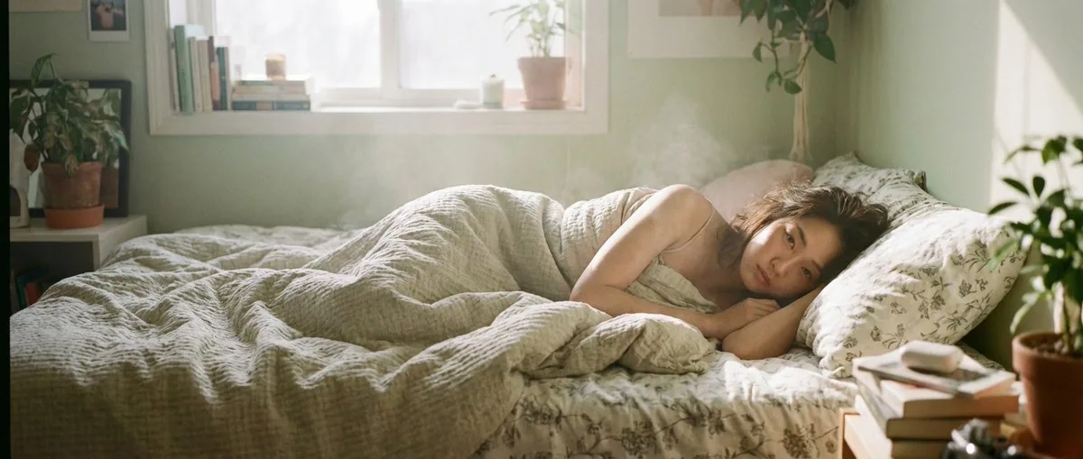 Dreamy Intimate Film Portrait reference