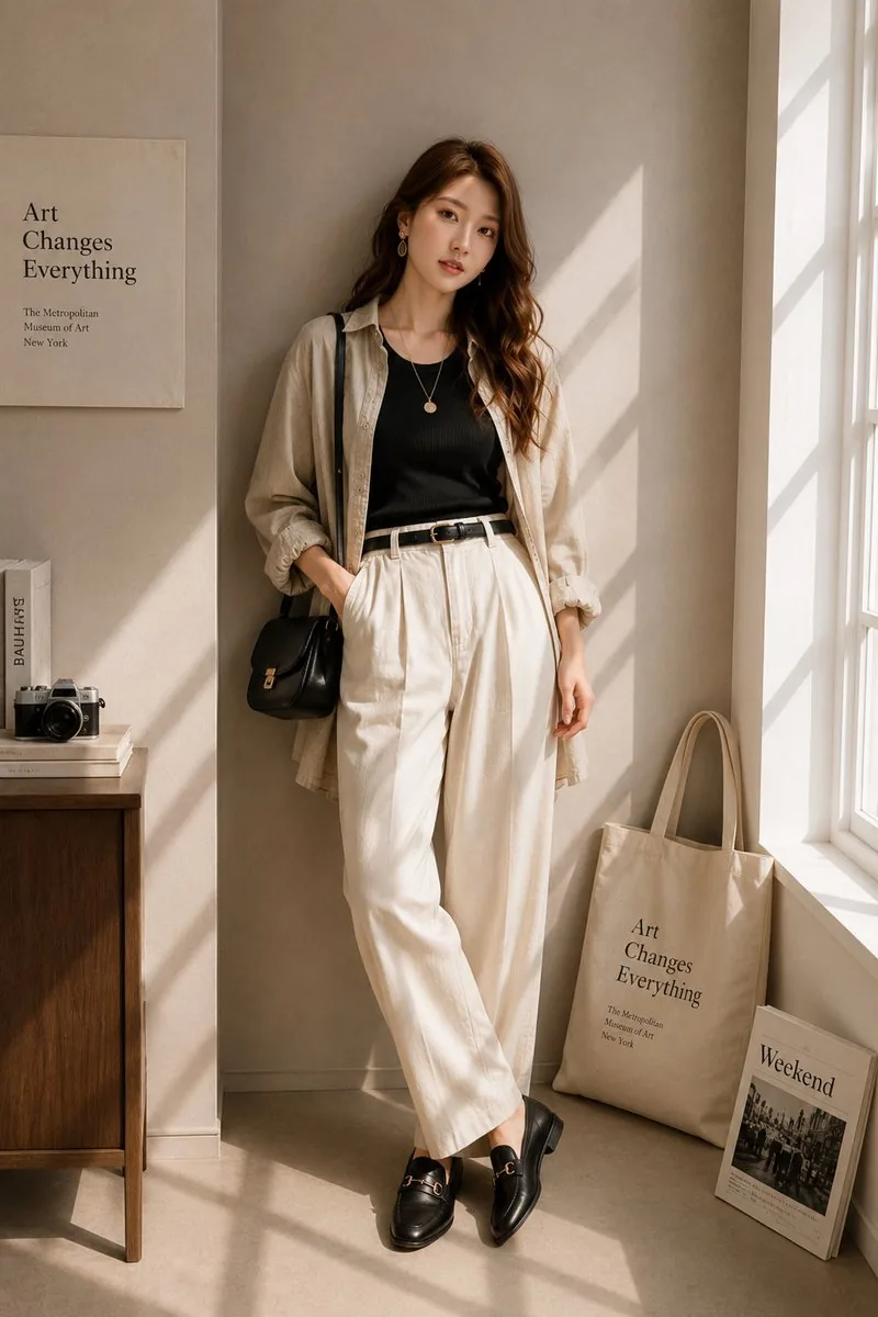 Minimalist High-End Fashion Editorial reference
