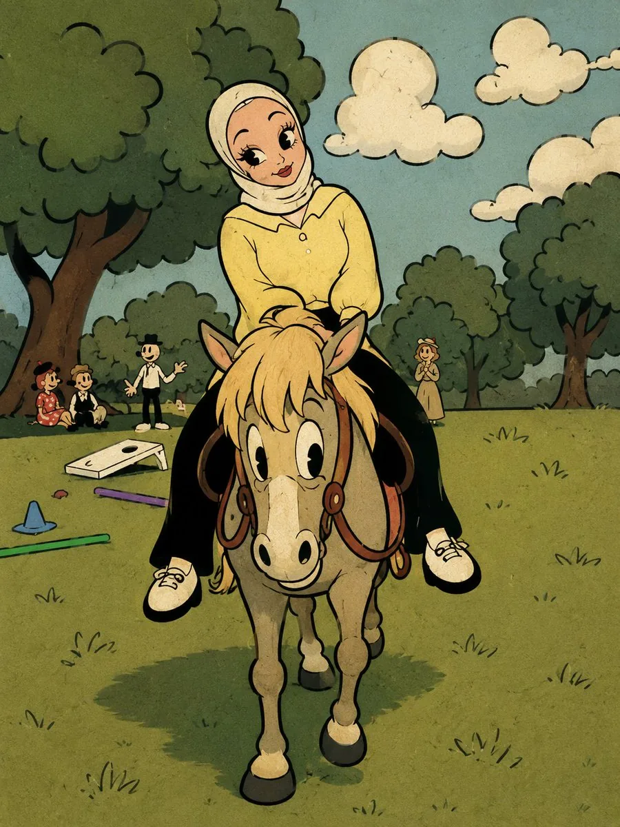 Fleischer-Style Pony Ride reference