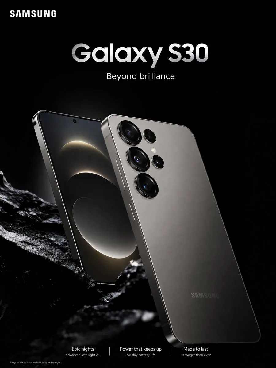 Smartphone Ad Poster reference
