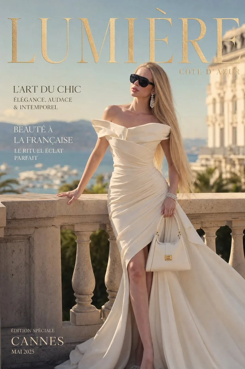 Côte d’Azur Couture Magazine Cover