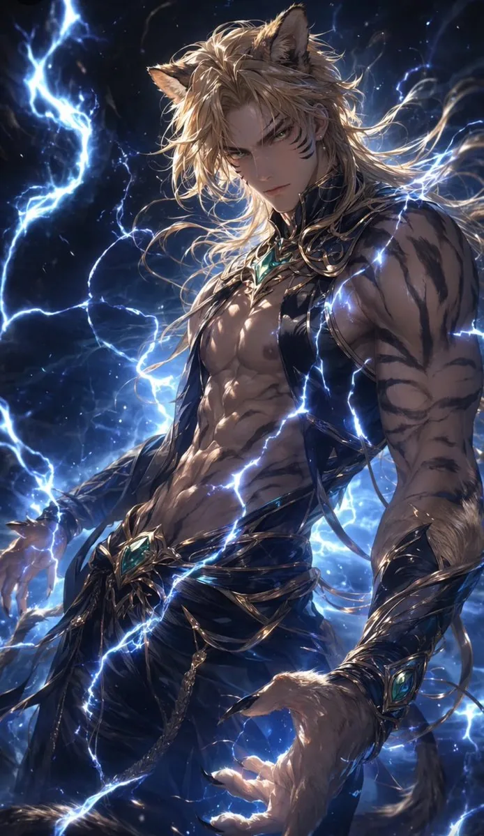 Tiger Beastman Lightning Warrior reference