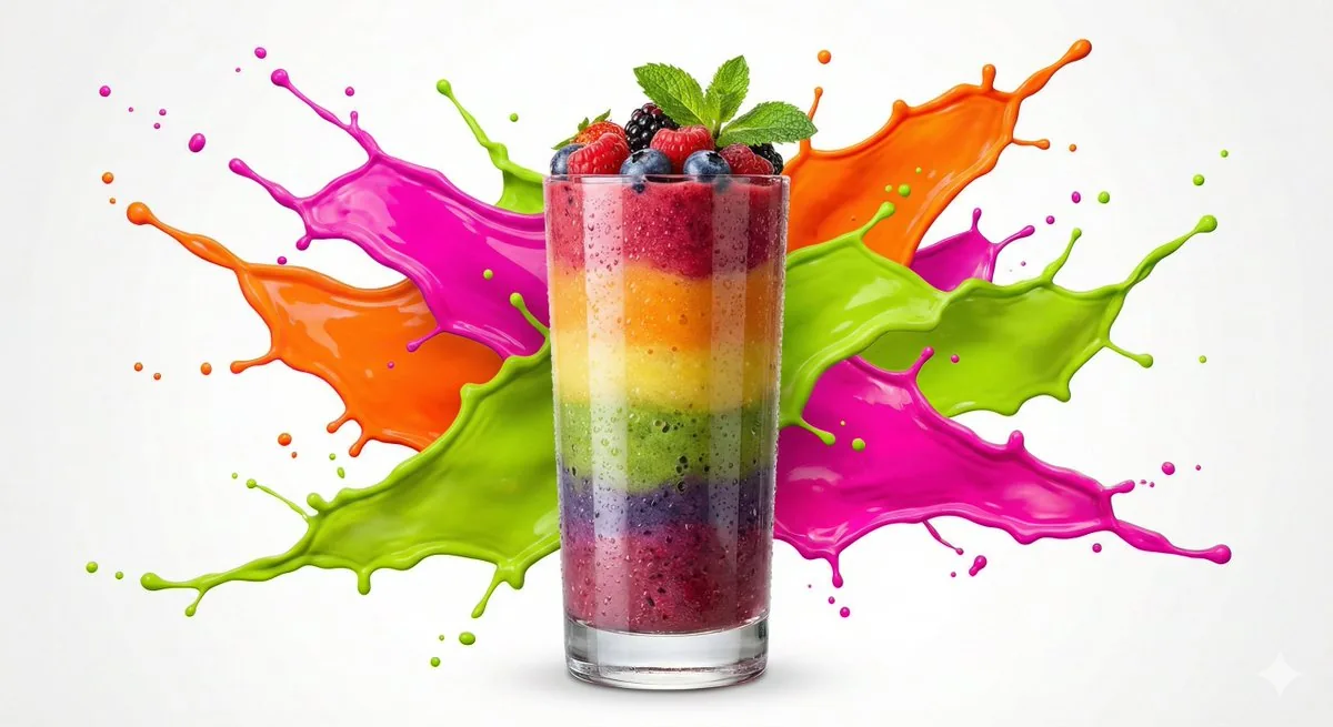 Color Splash Food Advertisement reference