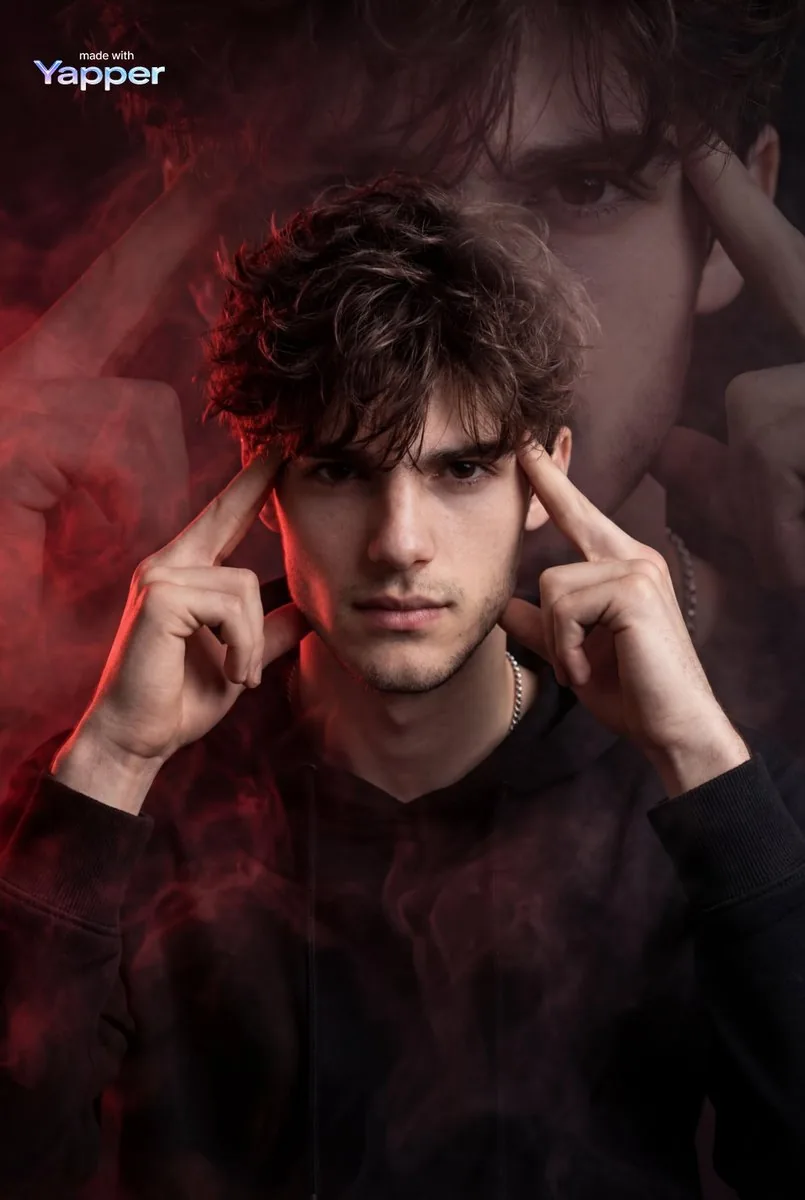 Cinematic Hyper-realistic Portrait with Ethereal Smoke reference