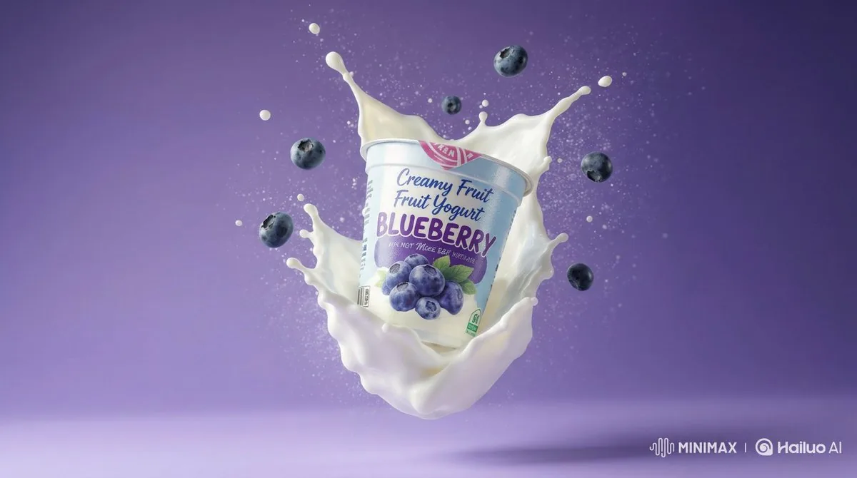 Ultra-Realistic Product Photography of Yogurt reference
