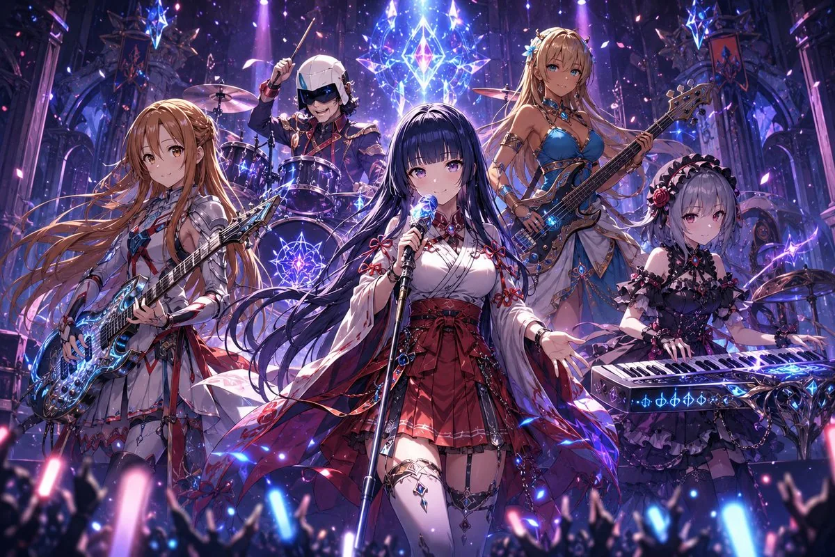 Anime Fantasy Rock Band Fusion