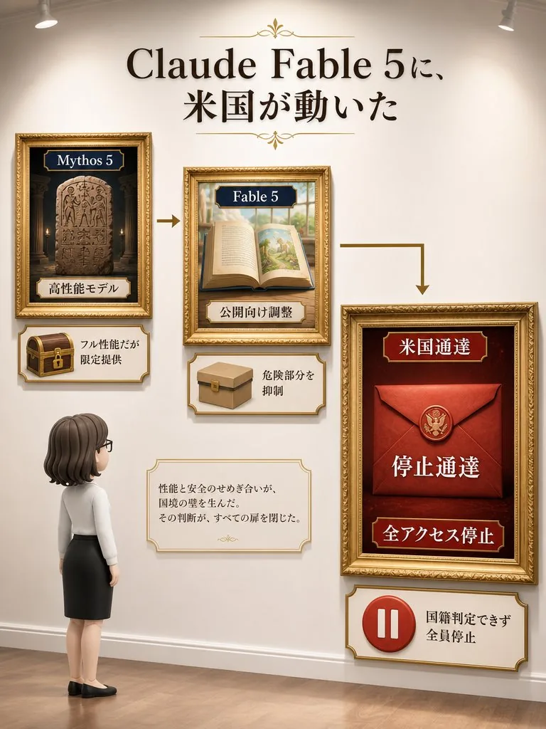 Museum Wall Claude Fable 5 Infographic reference