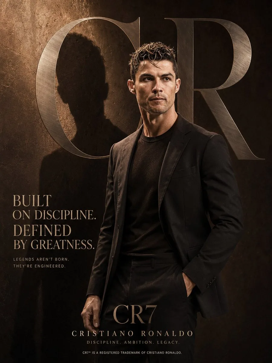 Luxury Editorial Fashion Poster Template reference