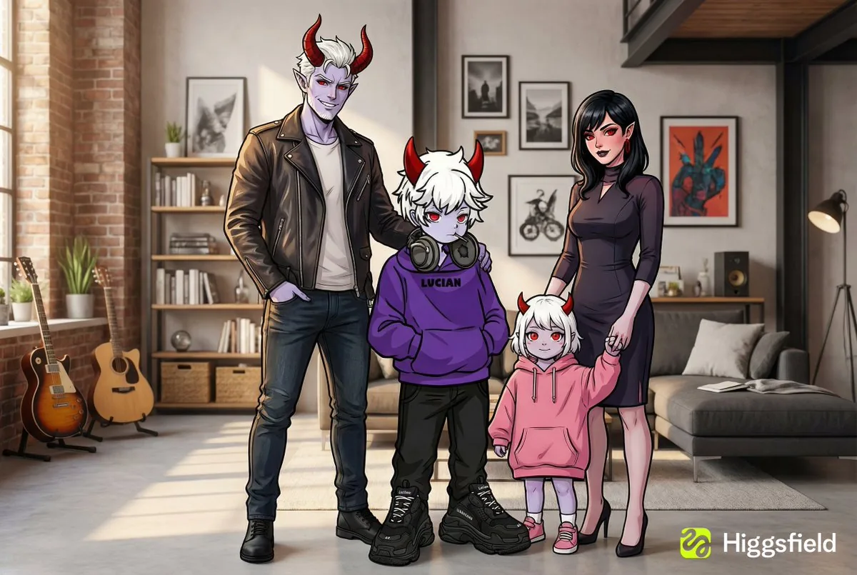 Family Photo Generation from Single Character Image reference