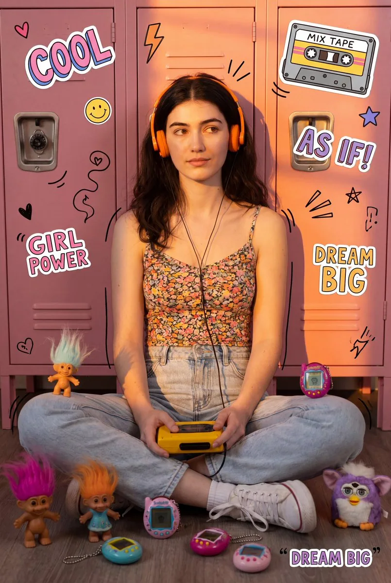 Retro 90s Collage Photography reference