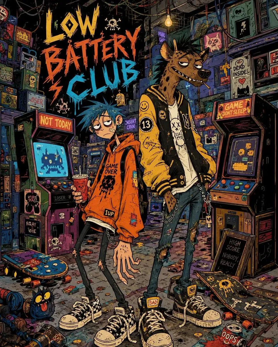 2000s Indie Cartoon Illustration reference