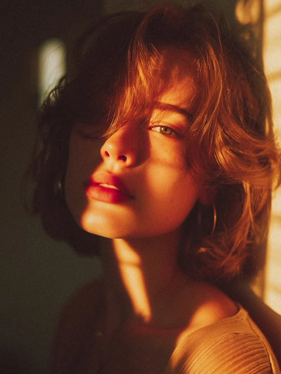 Cinematic Golden Hour Portrait reference