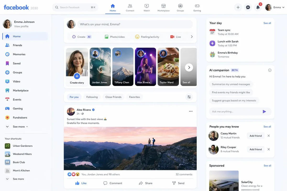 Facebook 2030 Prediction reference