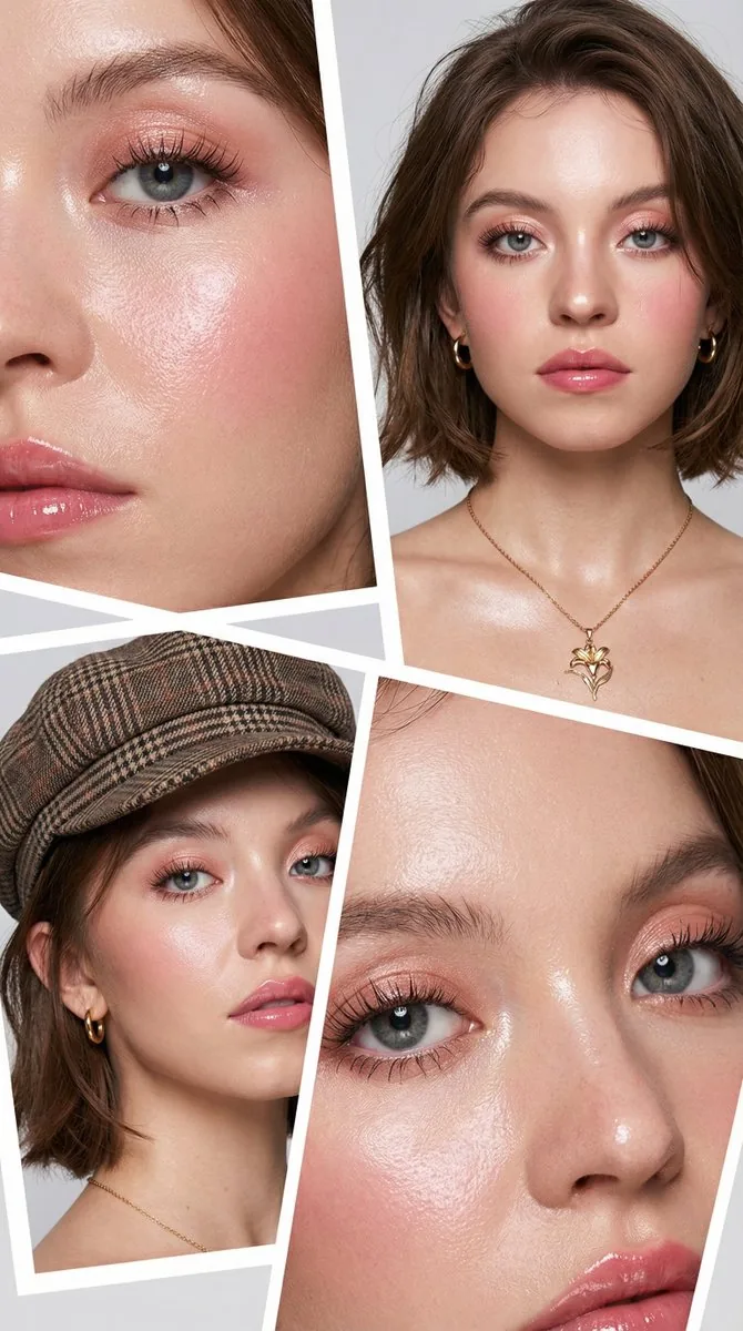 Korean Beauty Editorial Collage Prompt - Nano Banana Pro AI Prompt for Social Media Post reference