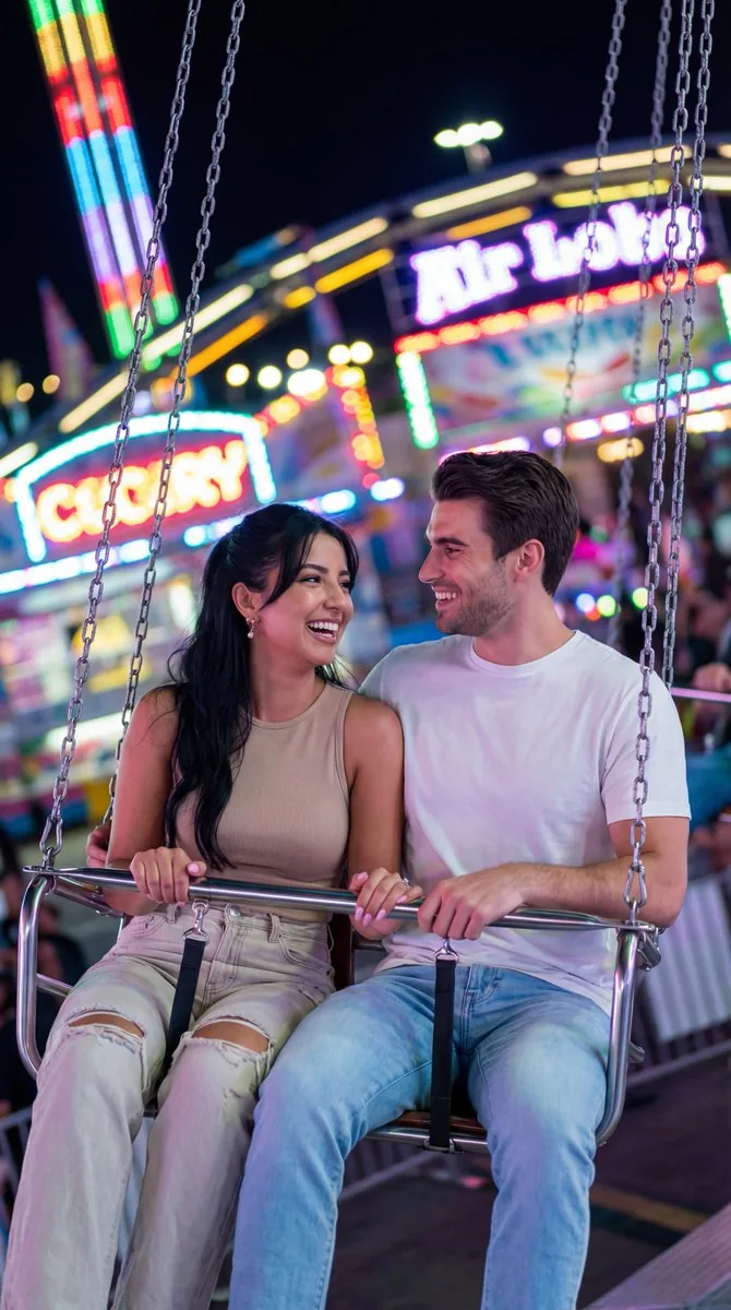 Nano Banana Pro Cinematic Night Romcom Ride Prompt - Nano Banana Pro AI Prompt for Social Media Post reference