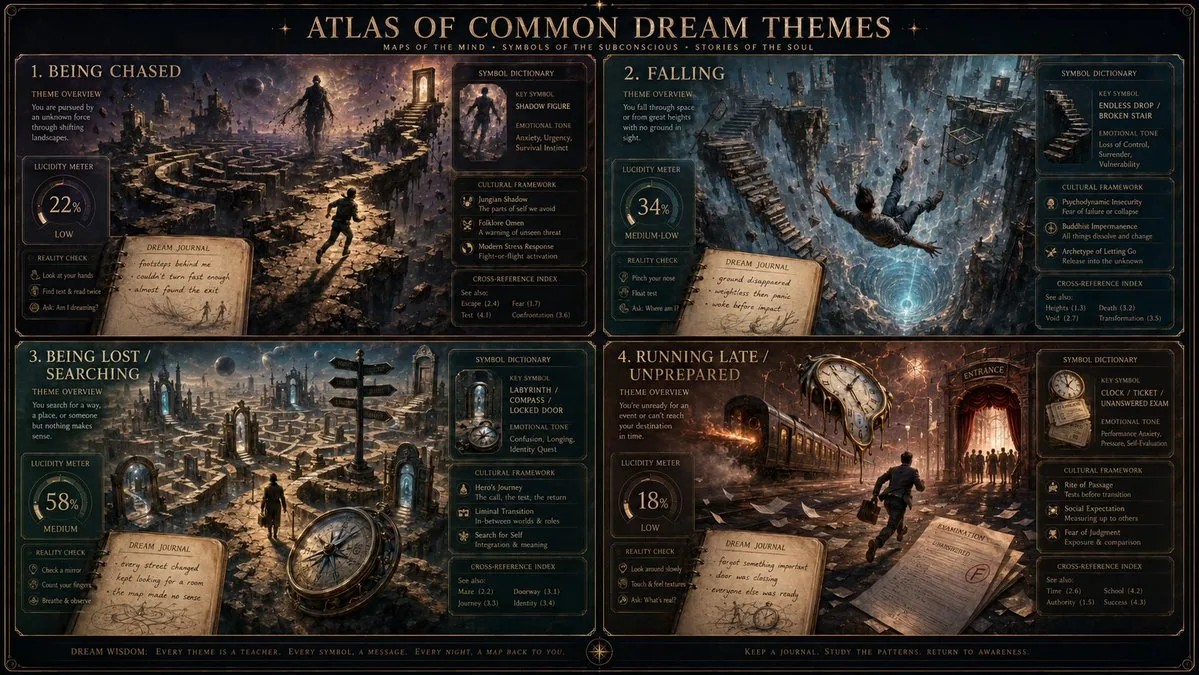 Dream Interpreter Terrain Map reference