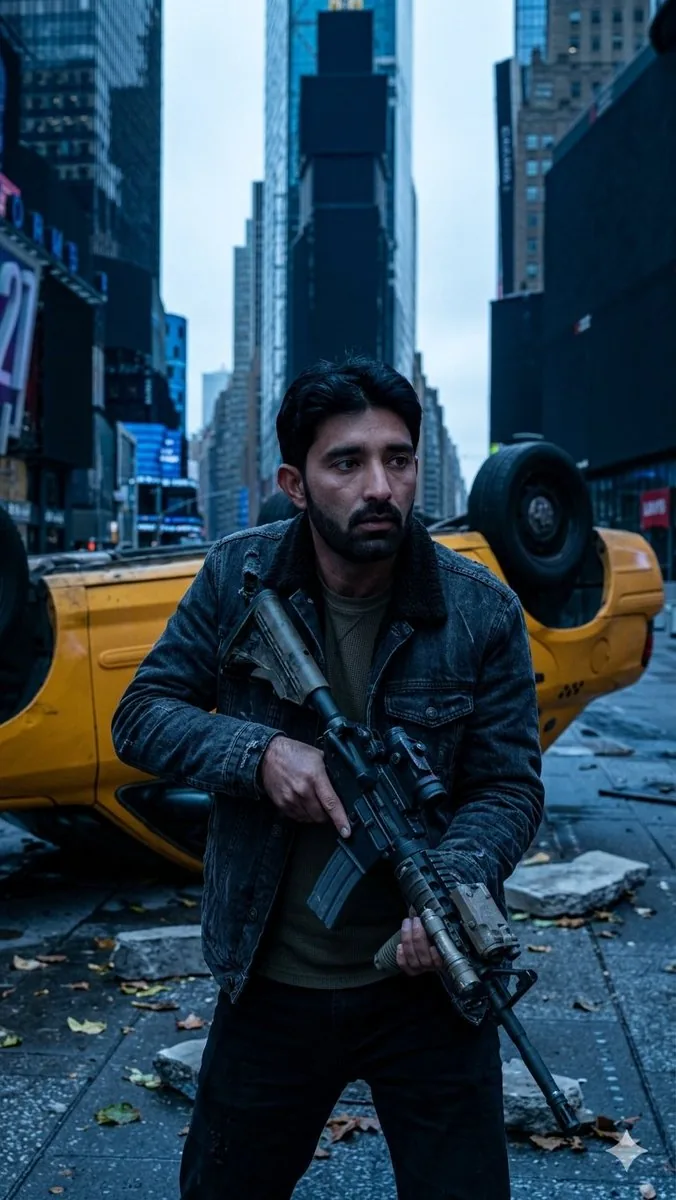 Deserted Times Square Protector reference