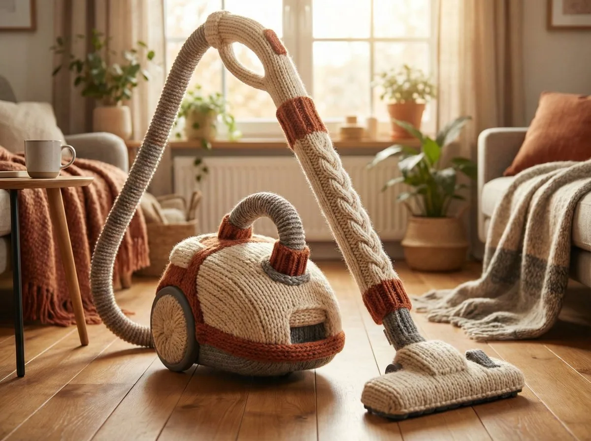 Cozy Knit Industrial Design Prompt reference