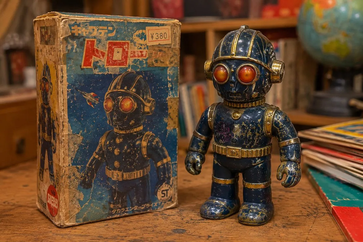 Vintage 1970s Japanese Soft Vinyl Toy reference