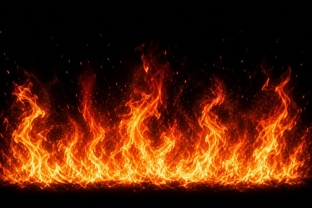 Cinematic Fire Effect Asset reference