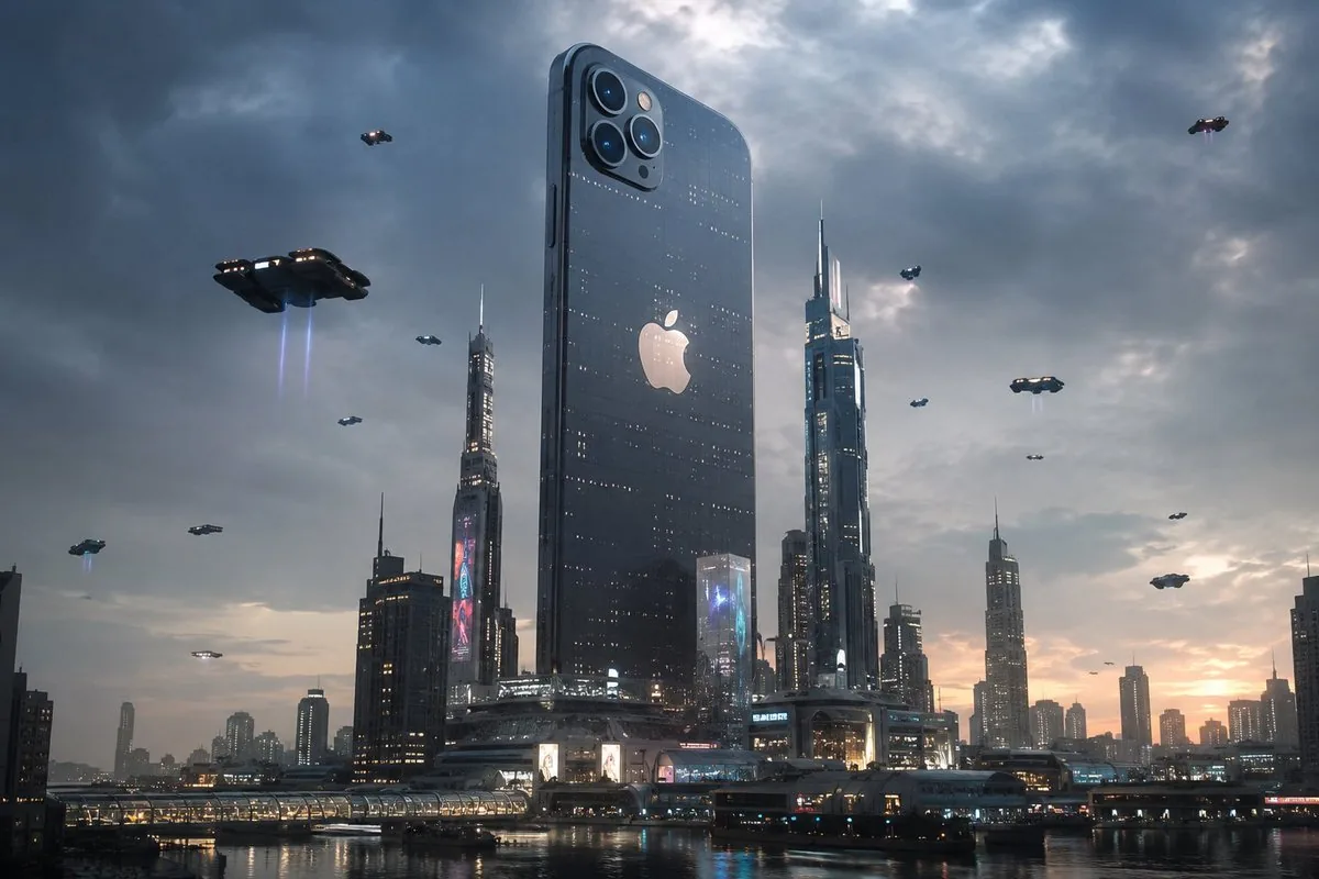 Futuristic Tech Skyscraper City reference