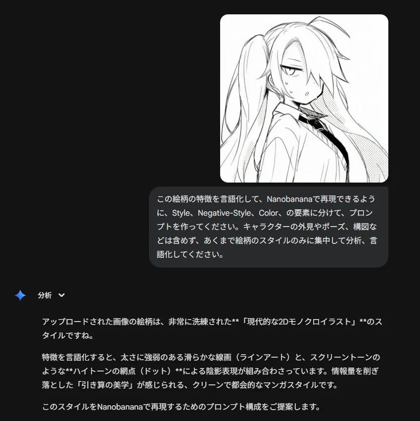 Manga Generation Prompt Template for Nano Banana Pro reference