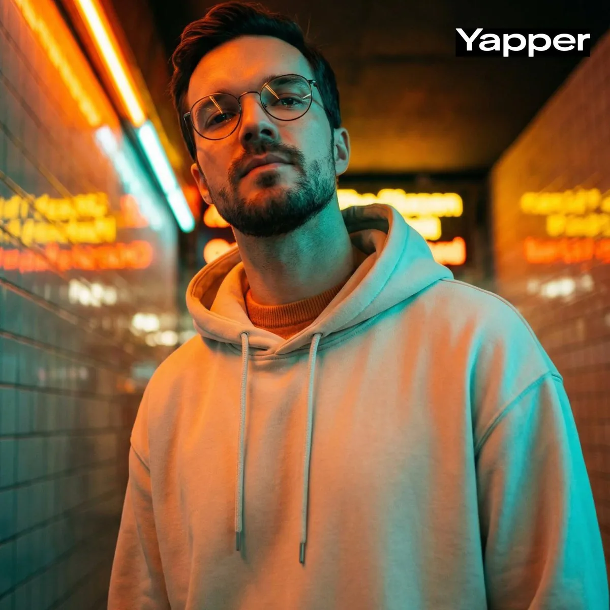 Cinematic Urban Streetwear Portrait with Neon Lighting - Nano Banana Pro AI Prompt for Social Media Post reference