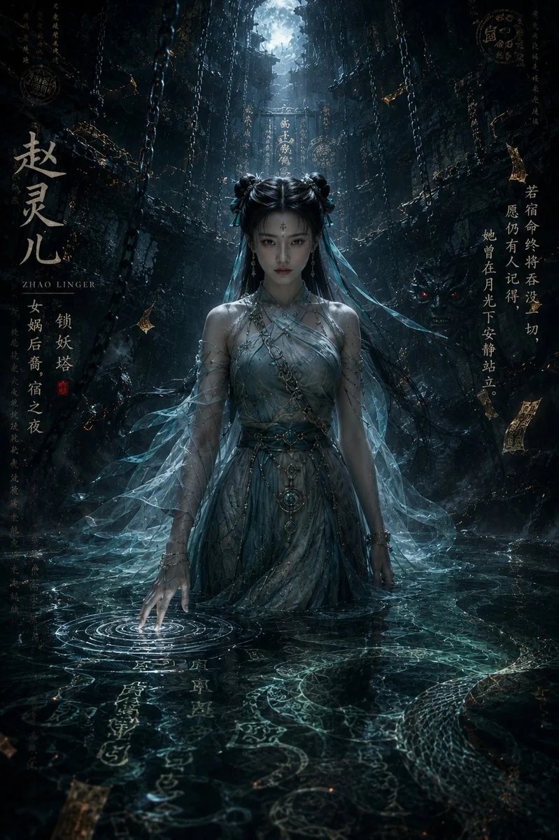 Zhao Linger Ethereal Xianxia Poster reference