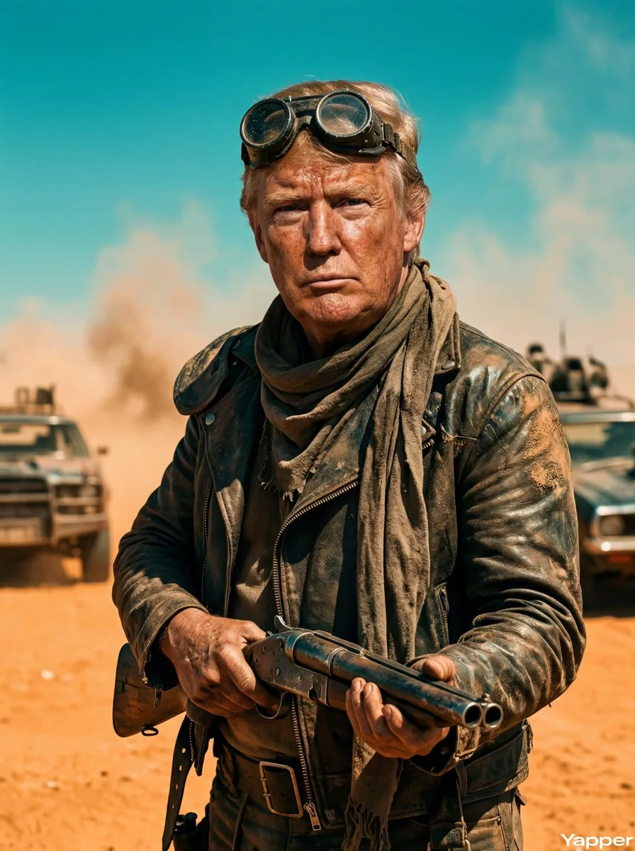 Mad Max Wasteland Survivor Film Still - Nano Banana Pro AI Prompt for Comic / Storyboard reference