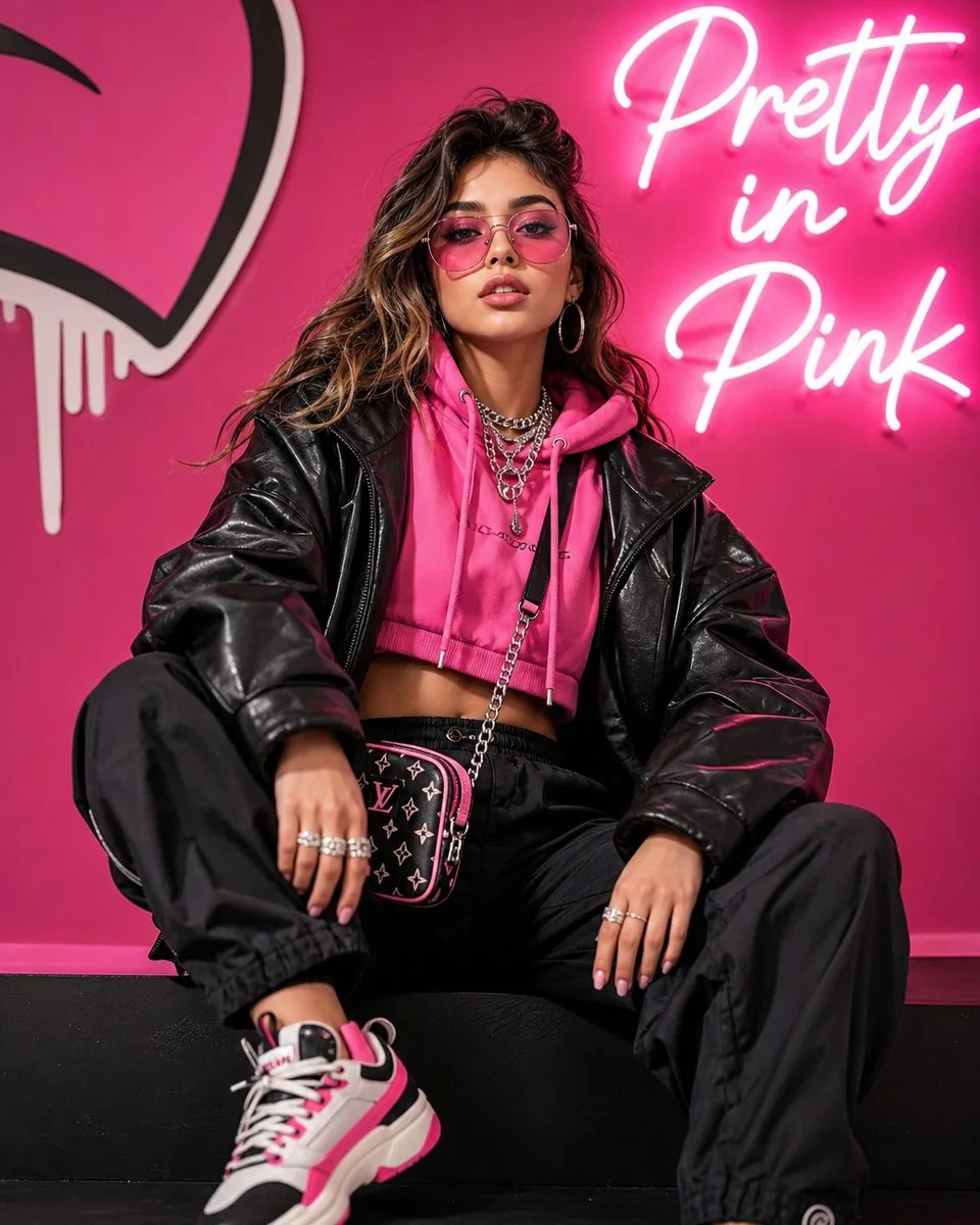 Streetwear Pop Portrait reference