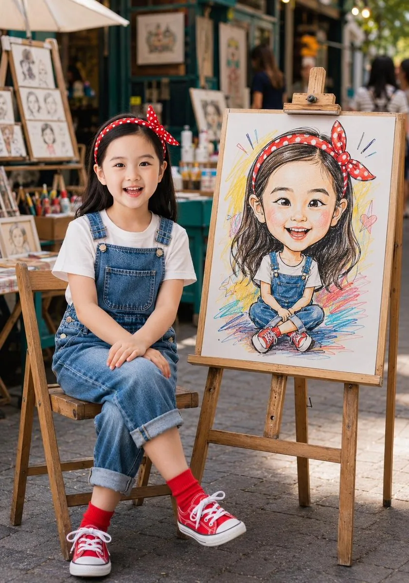 Identity-Consistent Caricature Portrait reference