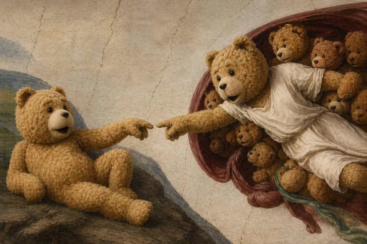 Teddy Bear Creation Fresco reference