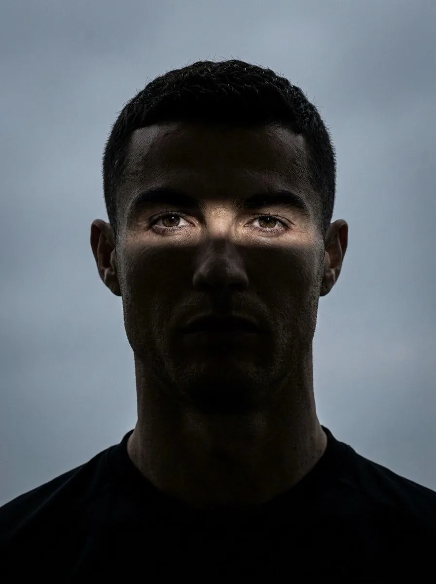Moody Cinematic Eye Portrait reference