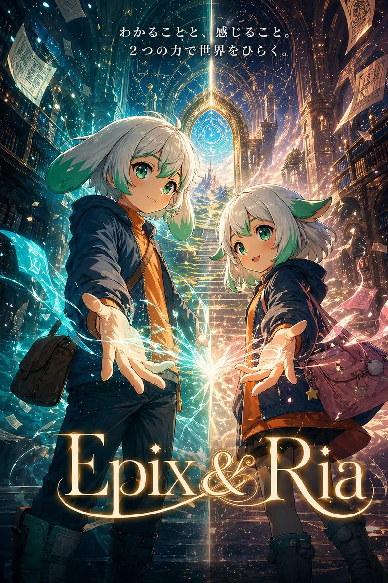 Fantasy Library Poster for Epix & Ria reference