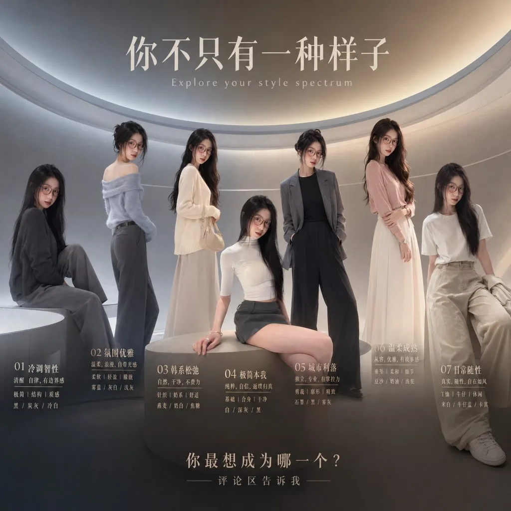 Fashion Style Spectrum Poster reference