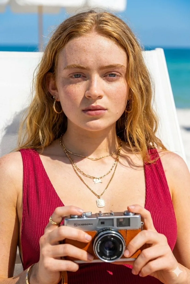 Summer Beach Resort Editorial - Nano Banana Pro AI Prompt for Social Media Post reference