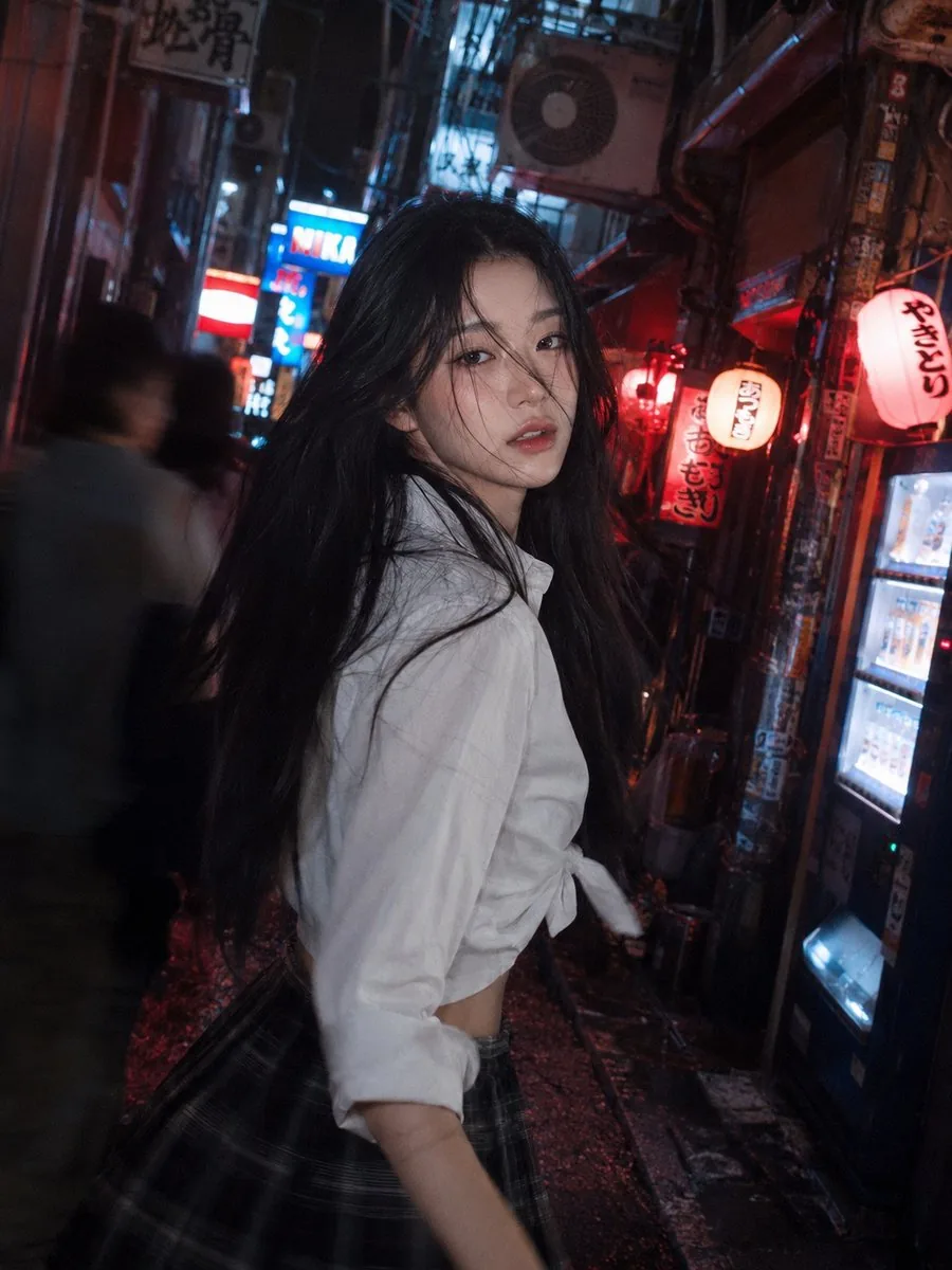 Tokyo Back Alley Neon Snapshot reference