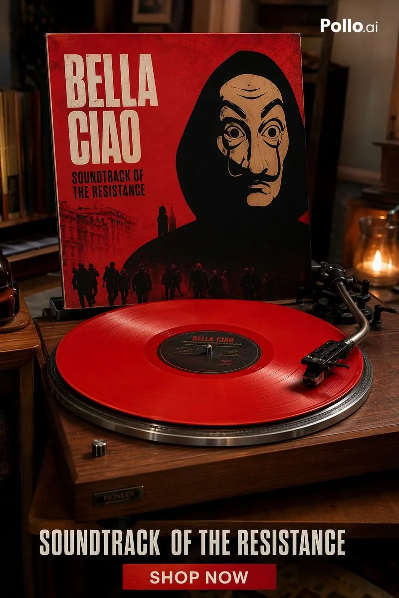 Red Vinyl Soundtrack Ad reference