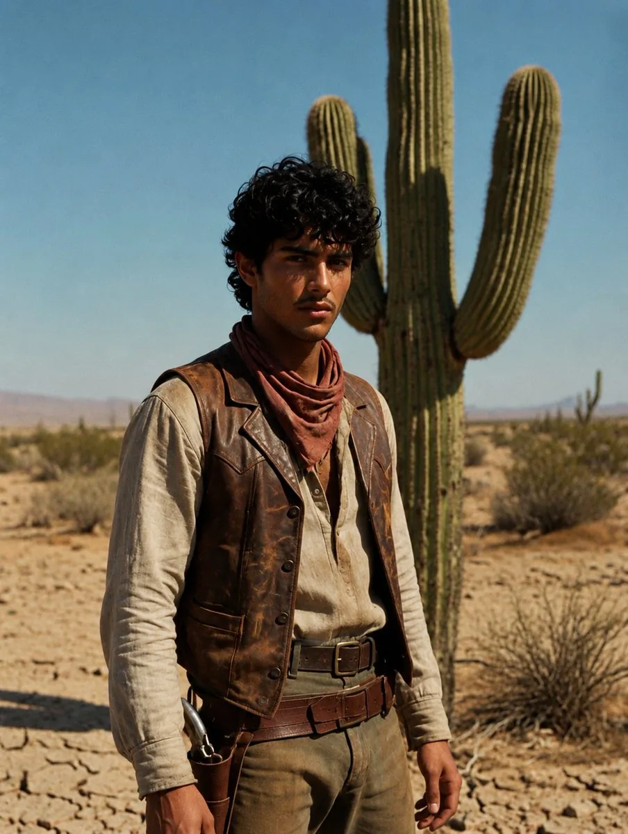 Desert Luxury Western Fashion Portrait reference