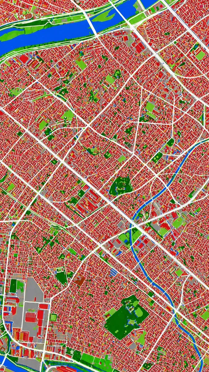 Aerial Photo to Land-Cover Map reference