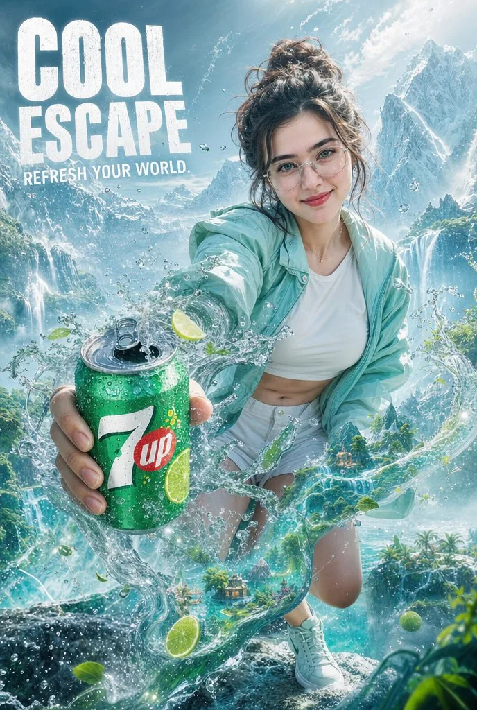 Cinematic 7 Up Cool Escape Poster reference