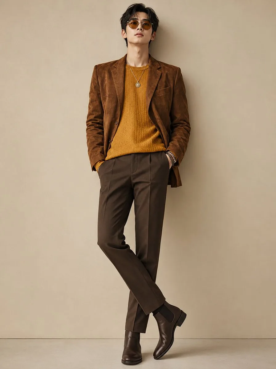 Modern Korean Men's Fashion Editorial reference