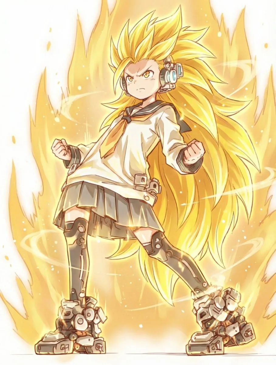 Kamehameha Style Transformation Prompts reference
