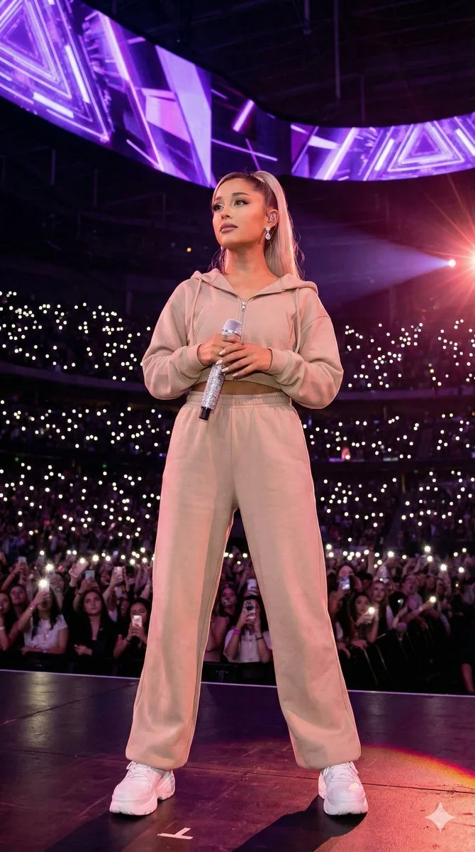 Pop Star Concert Photography - Nano Banana Pro AI Prompt for Poster / Flyer reference